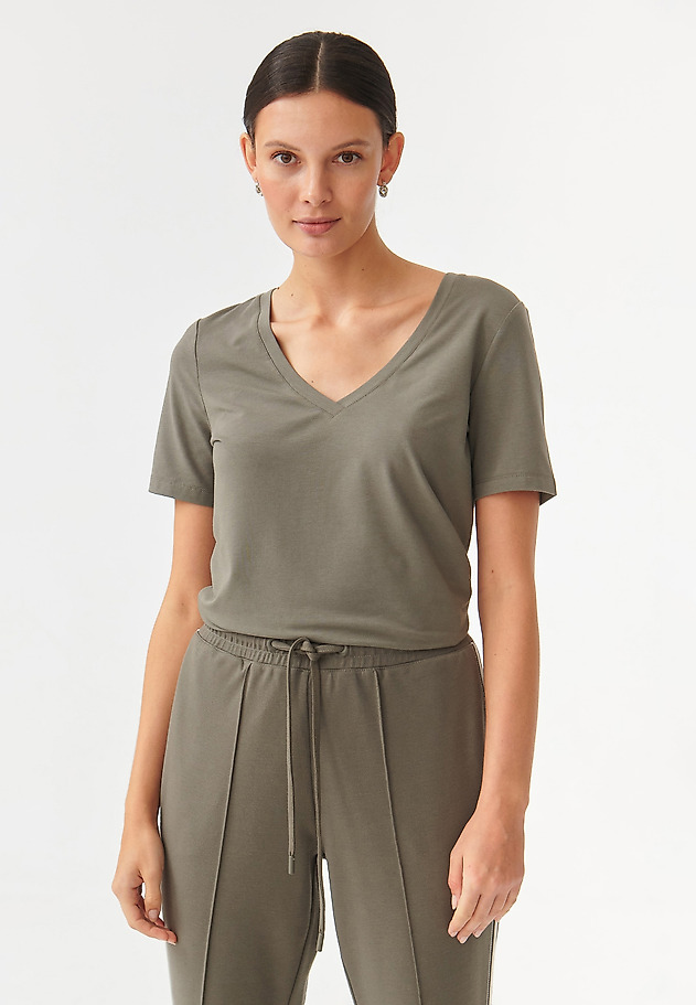 LADIES’ SHORT-SLEEVED BLOUSE LISA LADIES’ SHORT-SLEEVED BLOUSE LISA KHAKI 1