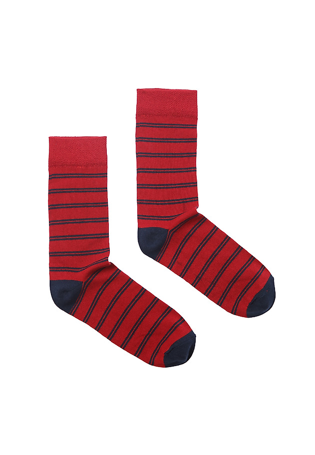 MEN'S SOCKS FRANCO AW22 4 MEN'S SOCKS FRANCO AW22 4 RED 1