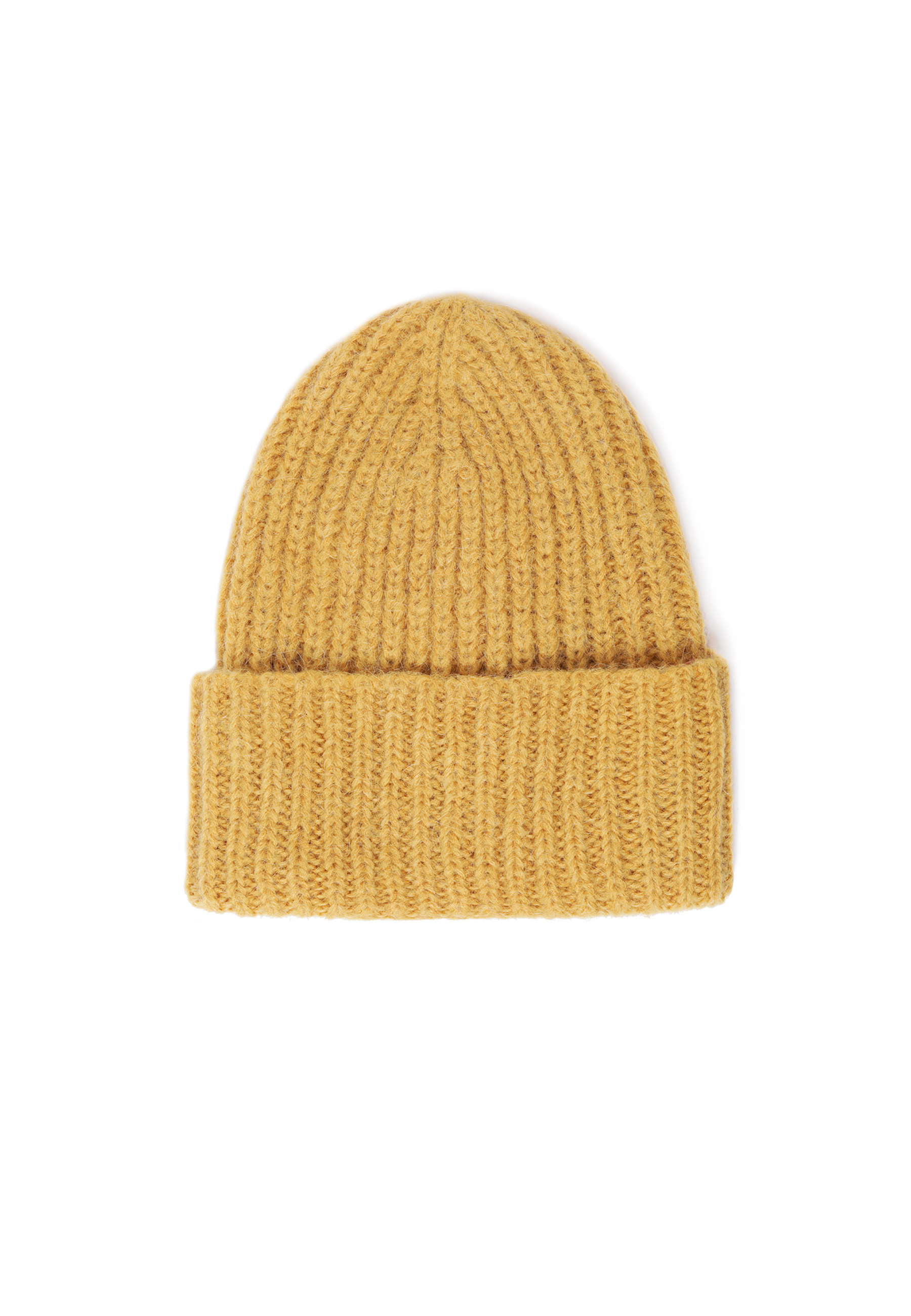 LADIES KNIT CAP MILI YELLOW 2