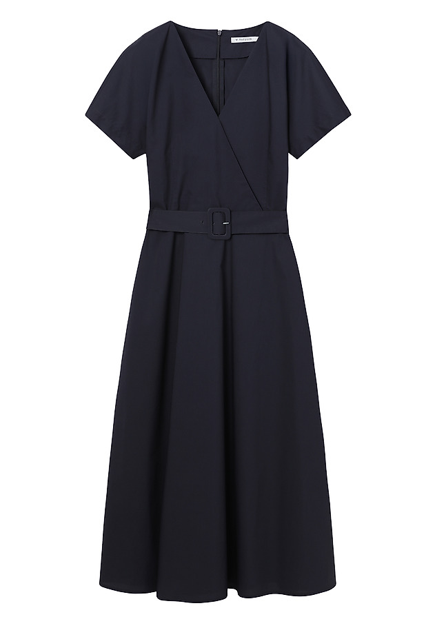 navy blue dress with black belt Stylish Navy Blue Satin Beaded Belt Formal Dress