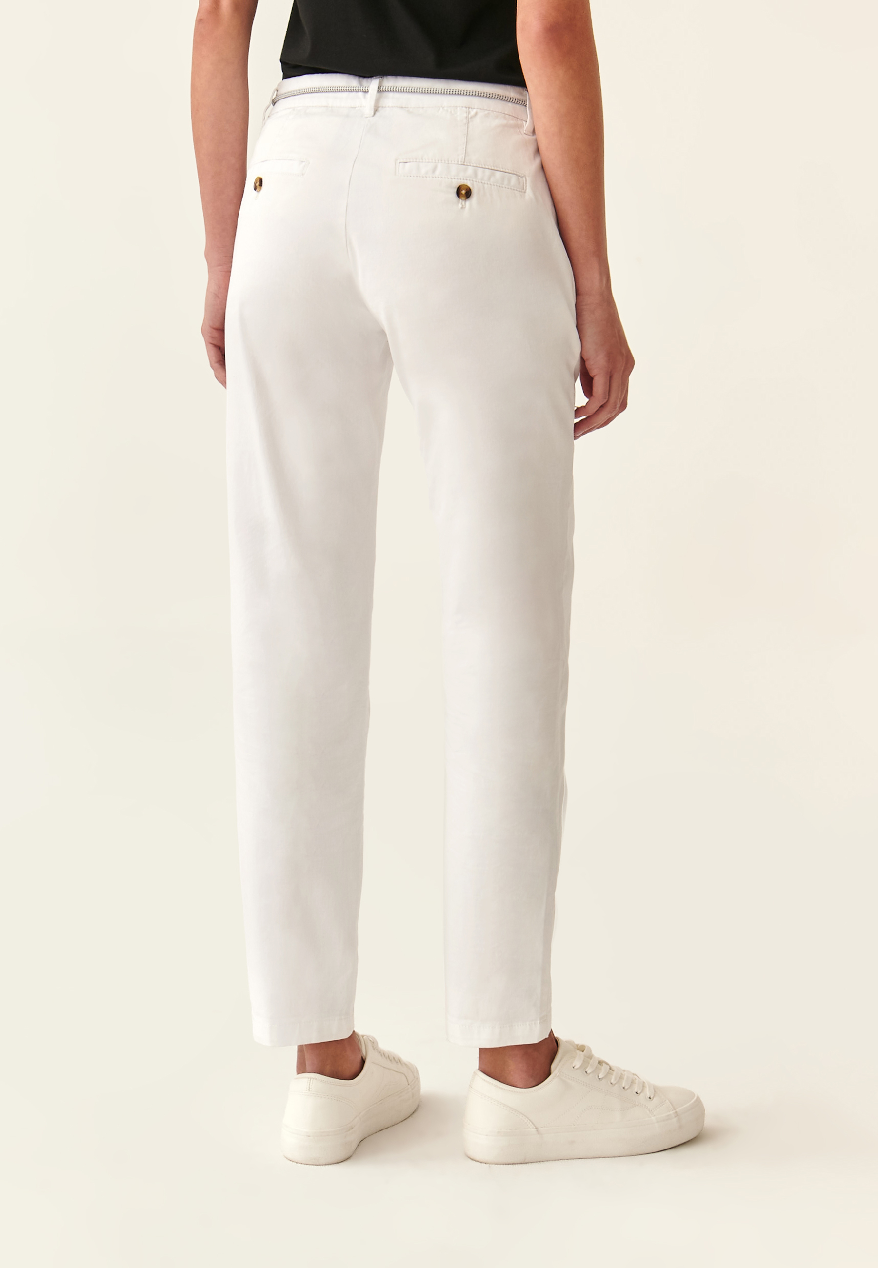 SPODNIE DAMSKIE TYPU CHINO HINO 1