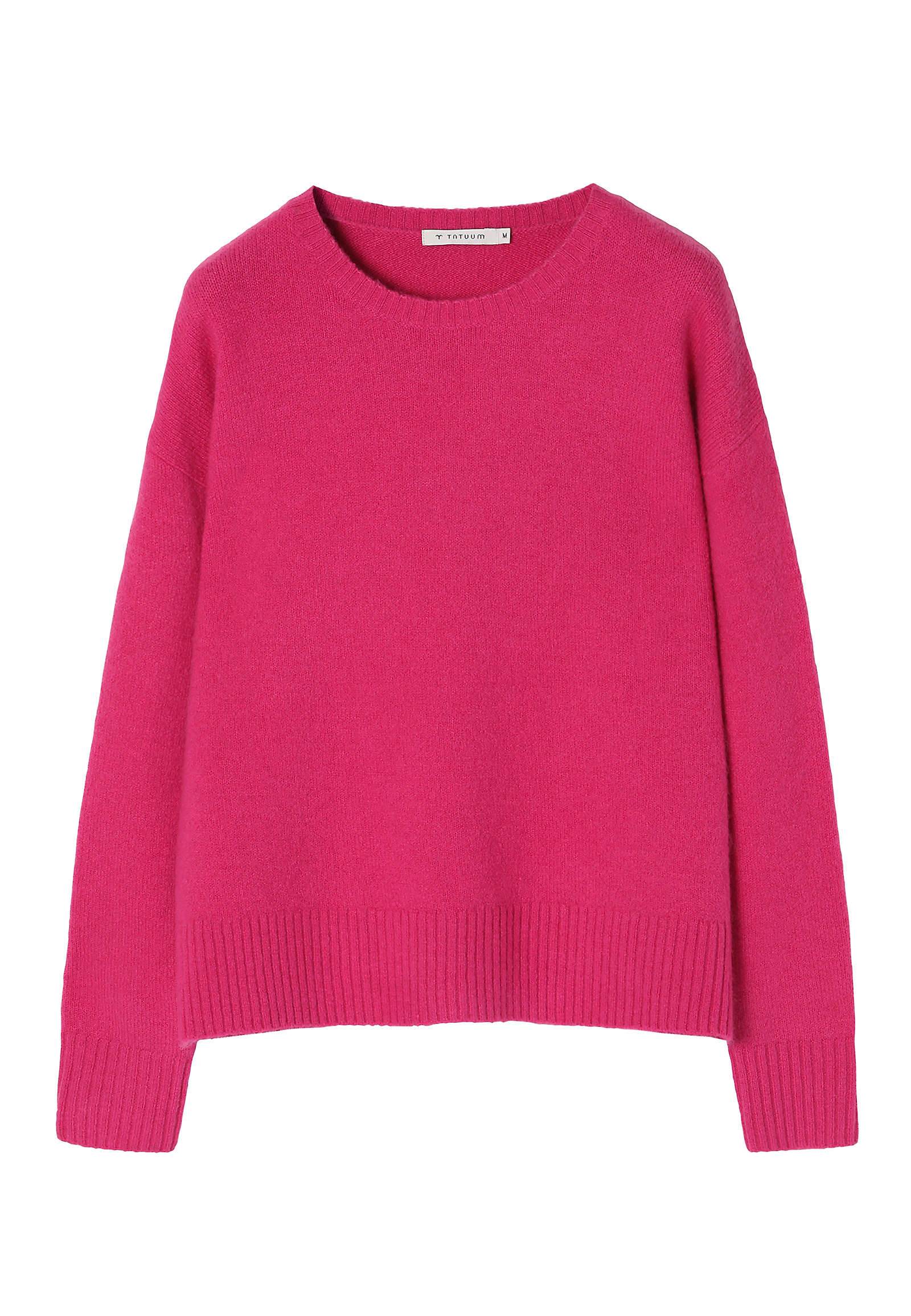 CLASSIC LADIES’ SWEATER WITH ROUND NECKLINE KOBRO CLASSIC LADIES’ SWEATER WITH ROUND NECKLINE KOBRO PINK 91723