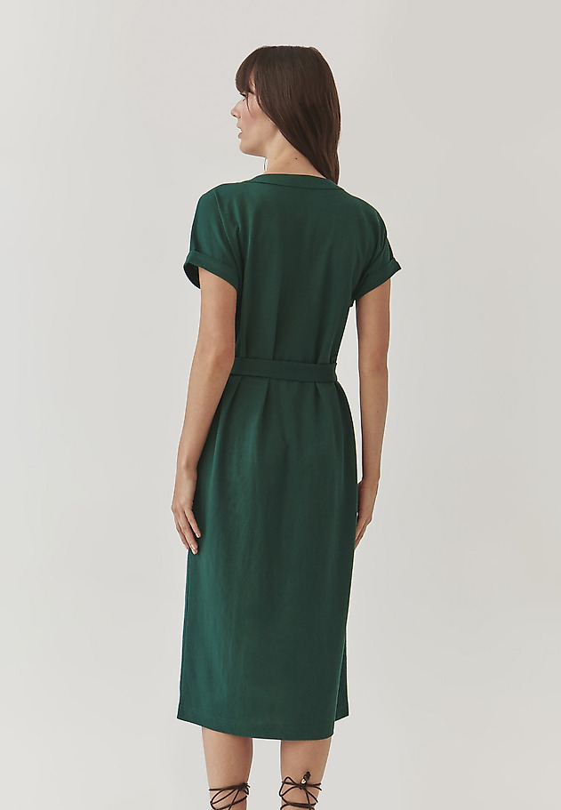 LADIES’ SHIRTDRESS - WANKARMI LADIES’ SHIRTDRESS - WANKARMI GREEN 4