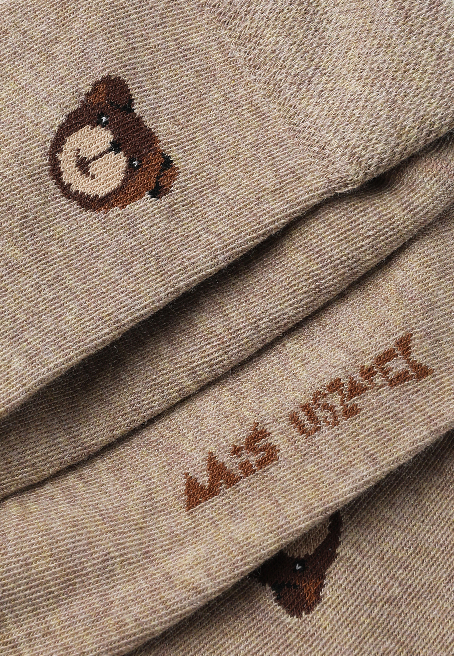 SKARPETKI DAMSKIE Z MOTYWEM MISIA USZATKA - AYLA MULTIKOLOR 2