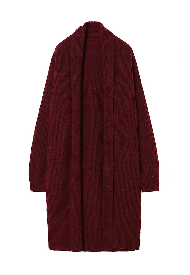LADIES' LONG CARDIGAN JEMALO LADIES' LONG CARDIGAN JEMALO RED 5