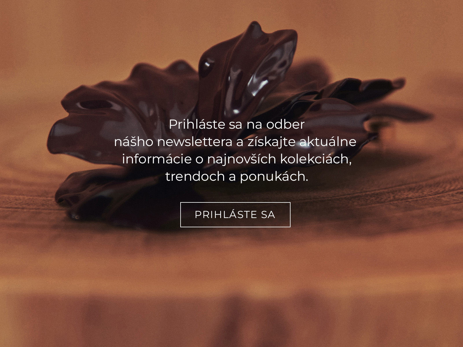 doplnky s kvetinovými motívmi a odber noviniek