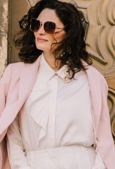 BIAŁA BLUZKA SILIKA